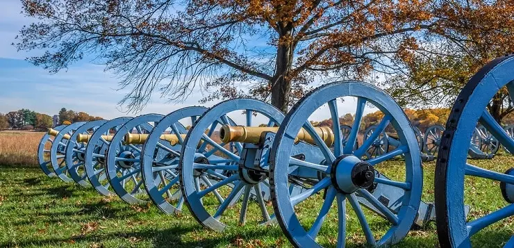 Cannons at Valley Forge