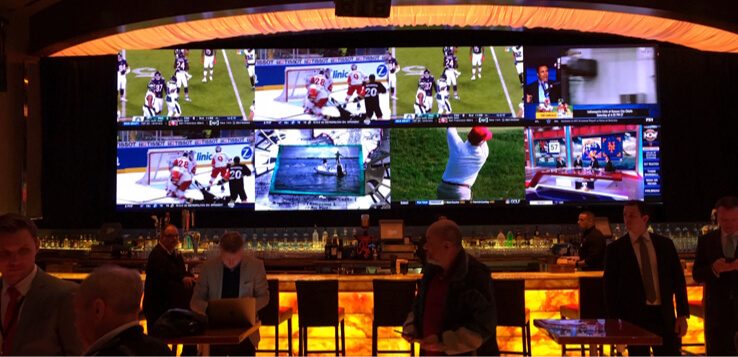 Live At Parx Casino For The Opening Of Its Temporary Sportsbook