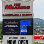 meadows casino sign
