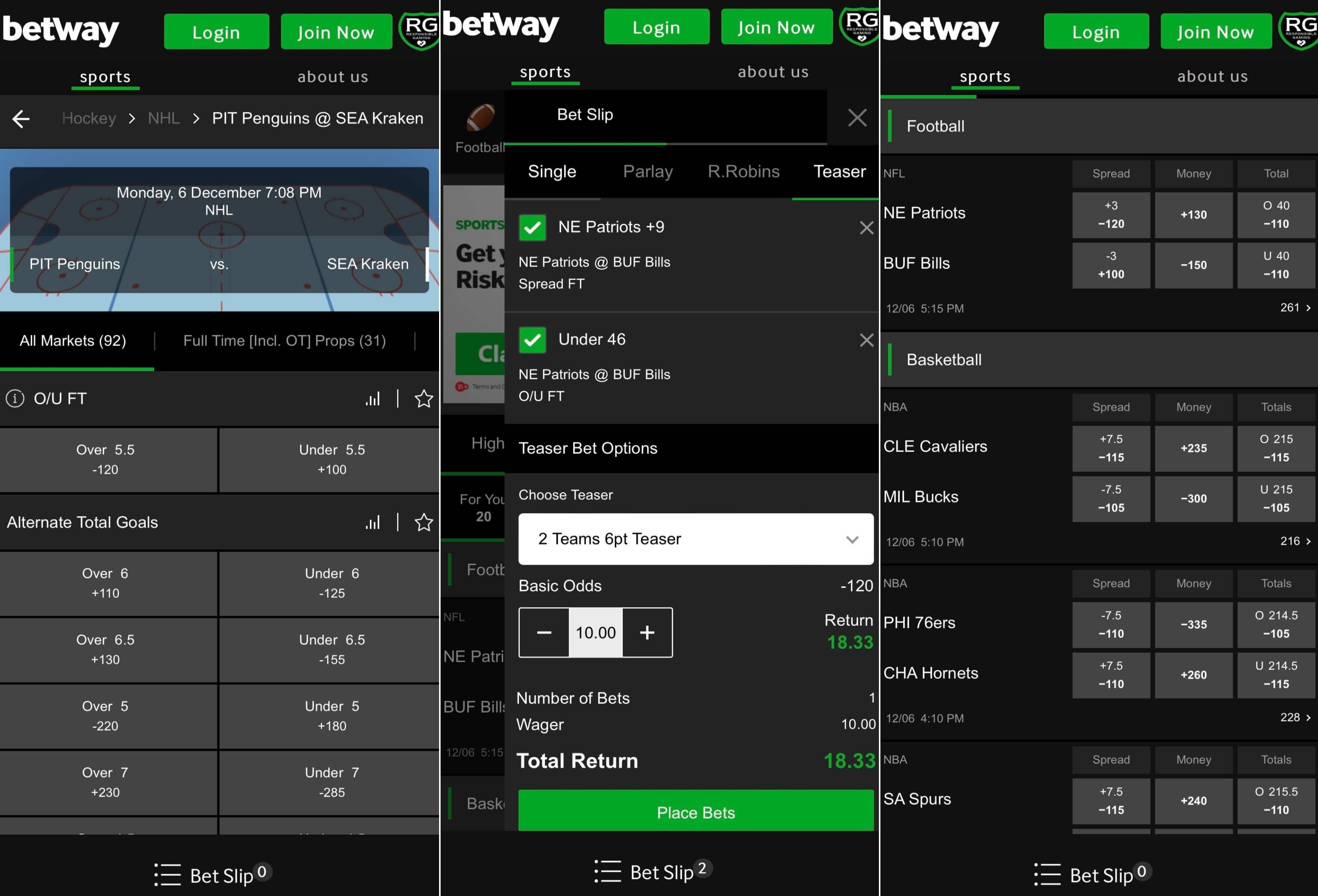 Betway Sportsbook Promo Codes and Review